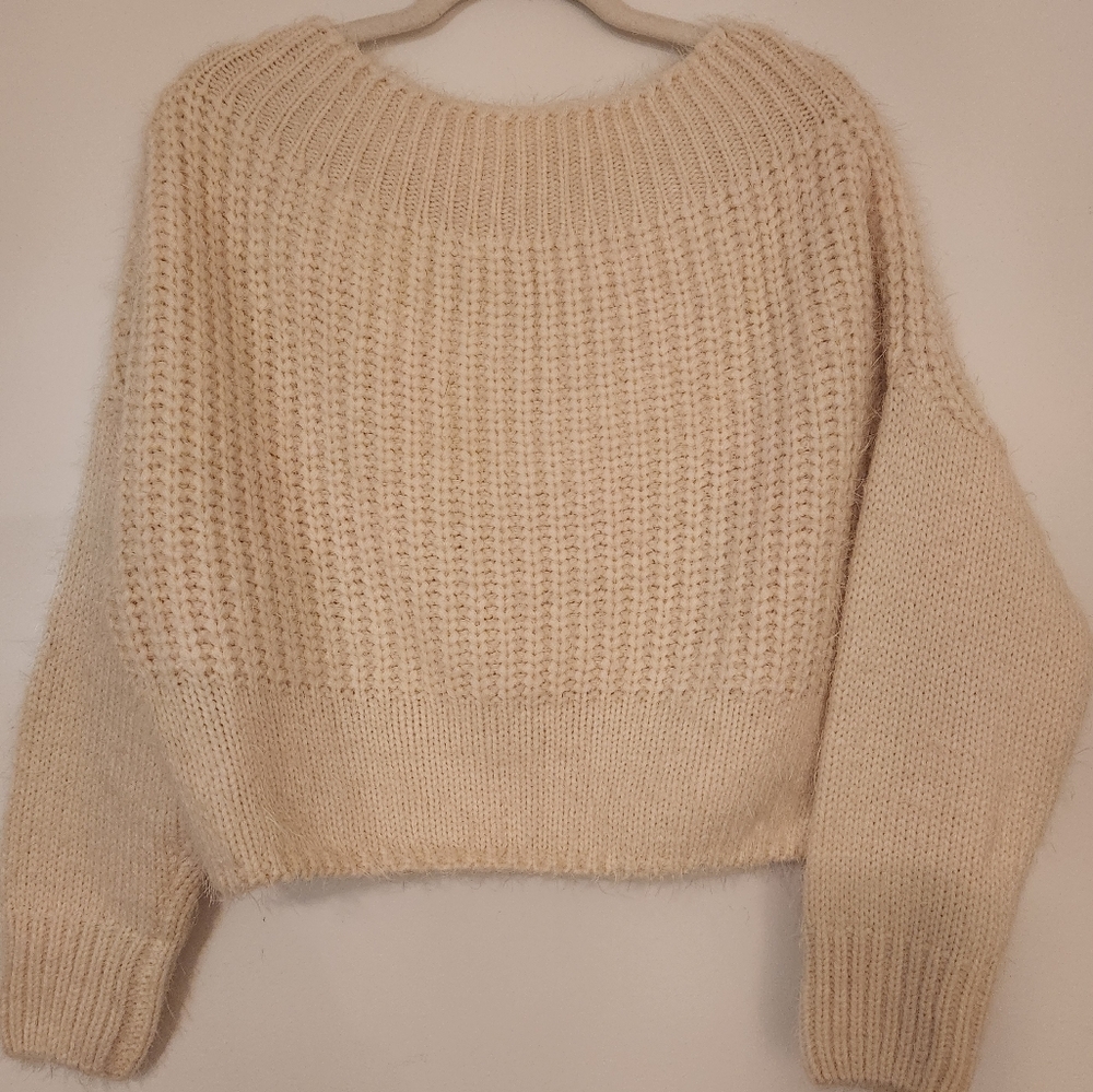 Never Worn Glam Chunky Knit Sweater